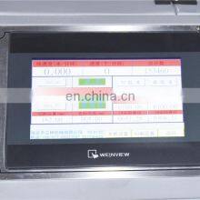 HSD400B Automatic Flat V Bottom Pastry Food Brown Kraft Gusset Paper Bag Making Machine With Transparent Plastic Film Window thumbnail-2