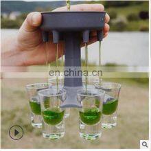 Factory Supply Arrival Reusable New Design Liquor Modern Holder 6 Shot Glass Dispenser thumbnail-5