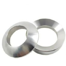 DIN 6319 Type C / D / G Stainless Steel Spherical Washers Conical Seats Natural Color