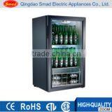 Hotel Use Portable Single Glass Door Counter Top Mini Drink Visi Cooler thumbnail-2