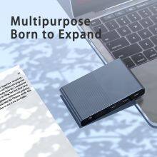 Thunderbolt 4 USB C Dock Station With 8K Display and 60W Charging thumbnail-5