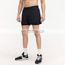 Quick Dry Custom Marathon Running Training Wear 2 In 1 Drawstring Outdoor Basketball Fitness Gym Sports Shorts Jogging For Men thumbnail-4
