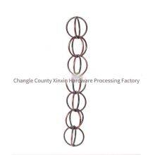 Metal Rain Chains for Villa Corridors for Drainage, Eaves Drainage Chains, Japanese-style Rain Guide Chains thumbnail-5