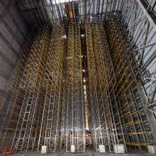 Sistema de racks ASRS automatizado con control PLC para almacenamiento de alta densidad thumbnail-2