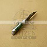 CITIZEN KNIVES, BEAUTIFUL CUSTOM HAND MADE DAMASCUS STEEL SKINNER KNIFE thumbnail-5