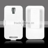 Multifunctional White Hard Case+belt Clip Holster,belt Clip Case for ZET Engage V8000 thumbnail-2