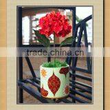 Ceramic Dolomite Pot With Design thumbnail-1