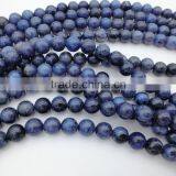 High Quality Blue Point Round Gemstone Round Beads thumbnail-2