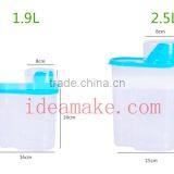 2015 New Product Food Grade Plastic Airtight Food Container Set thumbnail-2