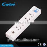 6 Way us Standard Residential Universal Socket Outlet With Indicator thumbnail-3