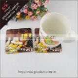 China Manufacturer Promotional Blank Wood MDF Cork Board Coaster thumbnail-1