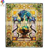 P-8 Stained Glass Windows Tiffany Style Stained Glass Handcraft Glass Panel Mosaic Tiles Wholesale Tiffany Glass