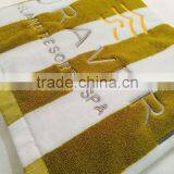 Luxury Colorful High Quality Stipe Embroidery Towel YKY410 Quality Choice thumbnail-1