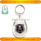 Blank Acrylic Key Chains Insert Photo Plastic Love Shape Keyrings thumbnail-2