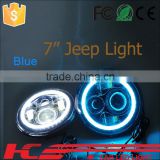 Good quality high power round 7inch LED headlight jeep lamp
