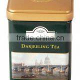 Square Airtight Tea Tin Box