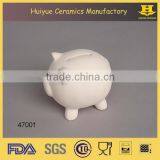 Wholesale Animal Printing Color Custom Money Box, Piggy Bank Diy Ceramic Paint Set Painting Toys thumbnail-2
