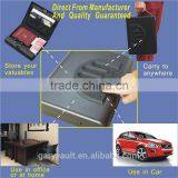 Wholesale- MS500 Micro Vault Biometric Fingerprint Portable Car Gun Mini Security Storage Steel Safe Box, Document File Safe thumbnail-2