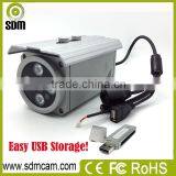 2015 powerful cctv system IP 720P heating function with 64GB U-disk for video storage