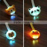 1M/3ft Cartoon Charger Colorful LED Visible Micro USB V8 Charger Cable For Galaxy S4 thumbnail-3