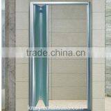 6MM Tempered Glass Aluminum Frame Folding Shower Screen (KD3207) thumbnail-2