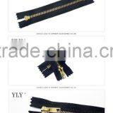 Heavy Duty Golden Metal Zippers for Garment thumbnail-6