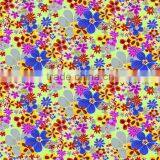 Polyester Taffeta Flower Print Fabric thumbnail-1