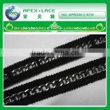 APR338 special polyester garment chain ribbons wholesale