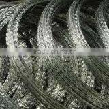 Hot Dipped Galvanized Anti-climb Razor Wire thumbnail-1