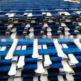 PVC coated steel fence plastic, fence ornaments for garden