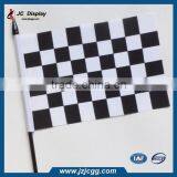 Black & White Checkered Small Flag