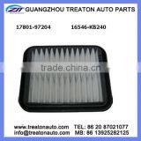 AIR FILTER 17801-97204 16546-KB240 thumbnail-1