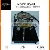 Child Lock Europe Style 30cm 2 Zones Electric Stove in Home Appliance