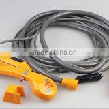 Portable 12V DC Powered Handheld Shower & Water Pump - Turns Water From Bucket/Sink Into Steady, Gentle Stream