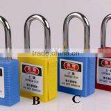 2016 Nylon Popular Durable Steel Shackle Safety Padlock With be Customized thumbnail-5
