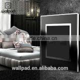 OEM Factory Wallpad Black Waterproof Acrylic Glass 110~250V EU UK RJ11 RJ45 Telephone Computer Wall Socket Modular Jack thumbnail-4