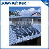 Low Cost LCD Operating High Efficiency Blue 10 kw Solar System for Home thumbnail-1