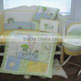 Green Baby Bedding Set 100%cotton thumbnail-1