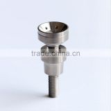 domeless gr2 titanium nail composed of three pieces