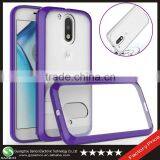 Samco Clear Slim Hard Armor Case for Moto G4 Plus, Sublimation Mobile Phone Case Compatible for Moto G4 Plus