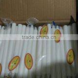Household Cheap White Stick Candle With Poly Bag for Yemen Market thumbnail-1