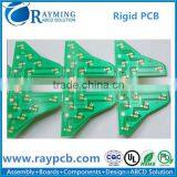 Layout PCB, 2 Layer Rigid PCB, 1.6mm Thickness FR4 PCB Prototype