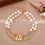 2016 Newest Fashion Alloy Gold Plating Beaded Fashion Jewelry Necklace thumbnail-2
