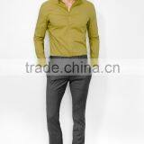 Men's Classic Dress Business Cotton Long Sleeve Shirt thumbnail-3