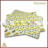 Top Grade Latest PP Placemat With Flowers thumbnail-3