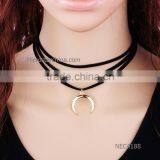 IN STOCK Women Tassel Simple Nice Chocker Necklace thumbnail-4