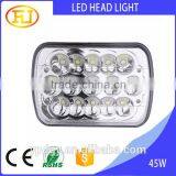 Superbright led car headlight led light truck led lights 5x7 led headlight