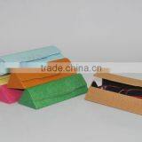 Lovely Hand Made PU Leather Aluminum Reading Glasses Case