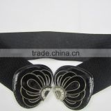 2016 stock new PU dress elastic belt for women