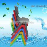 46cm Seat Height Restaurant Plastic Chair thumbnail-1